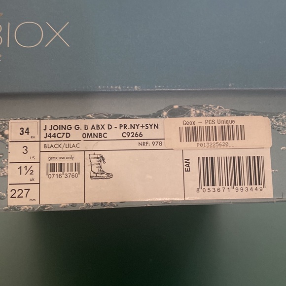 Geox Amphibiox girls snow winter boots - Picture 11 of 11